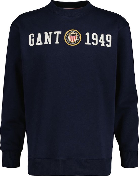Gant Crest Sweatshirt Blauw L Man