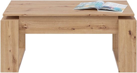 Table basse avec plateau rabattable - L102 cm - Ciara