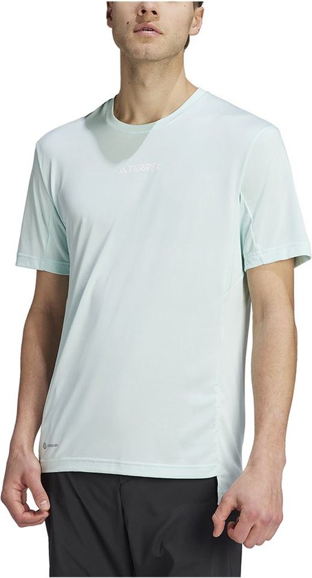 Adidas Terrex Multi T-shirt Met Korte Mouwen Blauw S Man