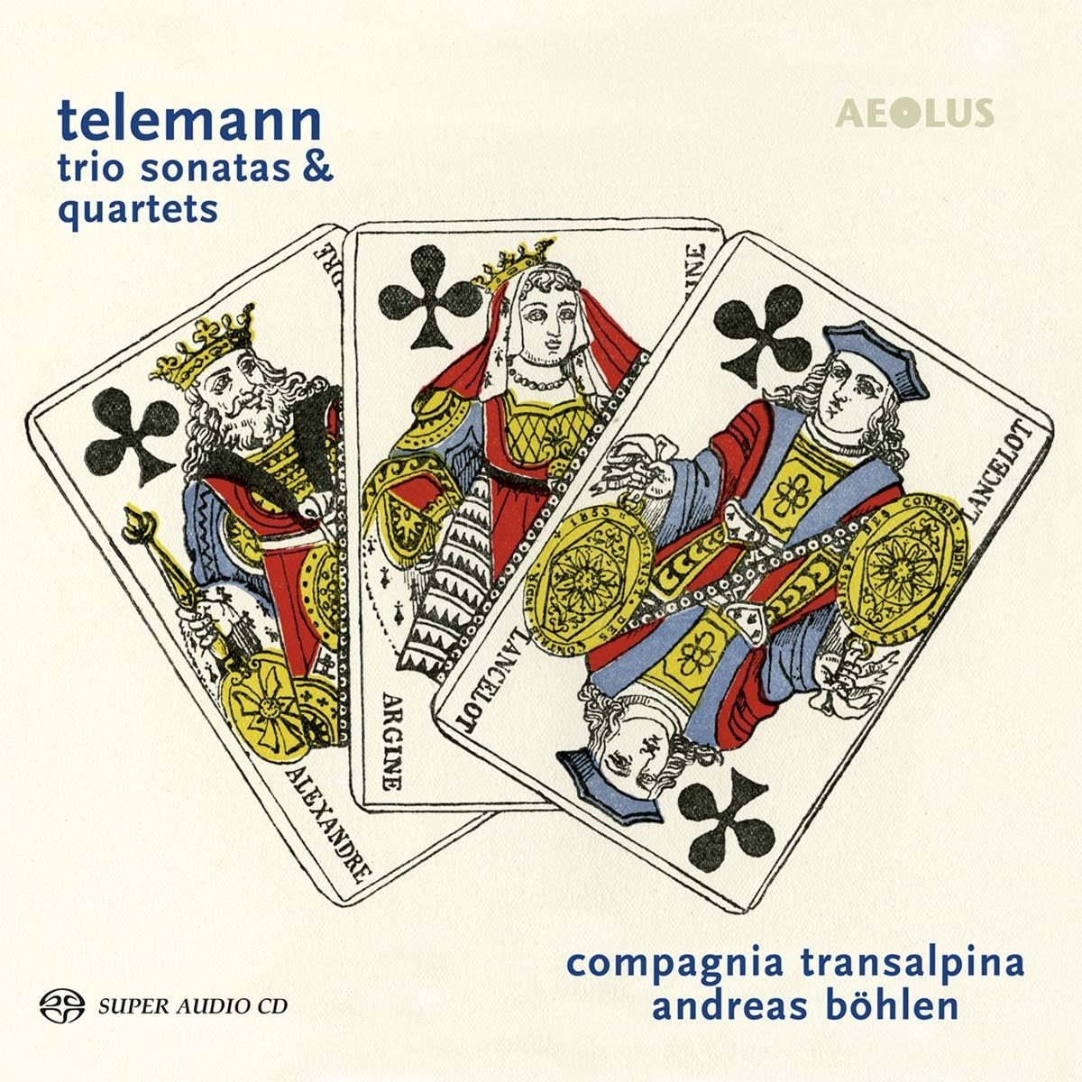 Compagnia Transalpina - Telemann: Trio Sonatas & Quartets (SACD)