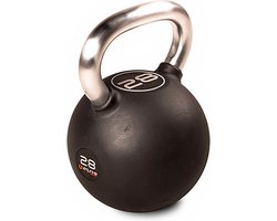 Olive Rubber 28kg Kettlebell Zwart 28 kg