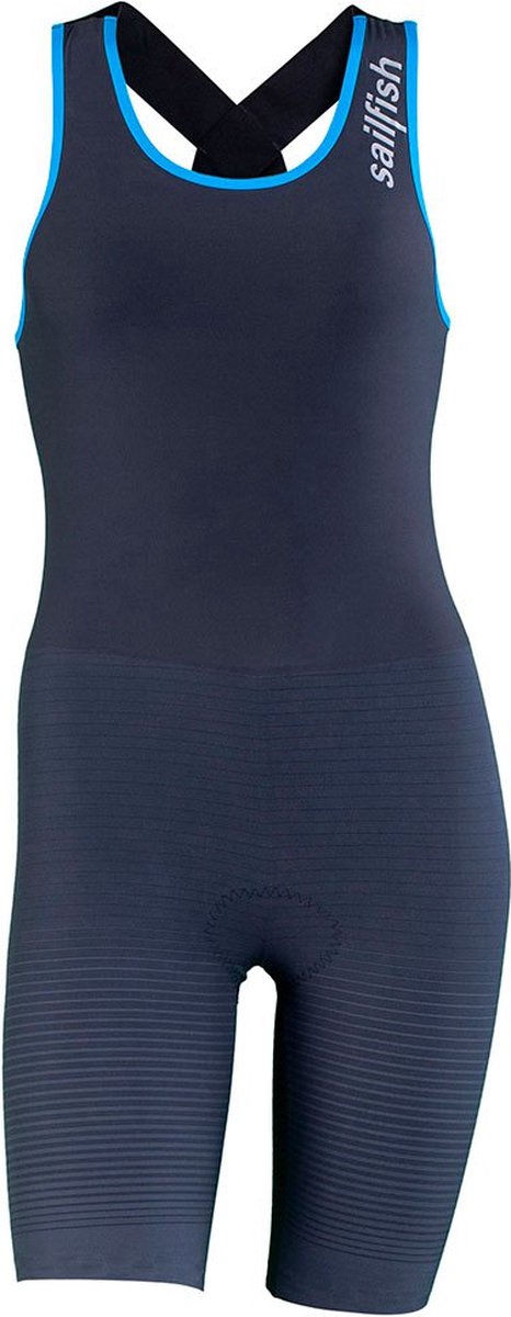 Sailfish Pro Mouwloos Triatlonpak Blauw XL Vrouw