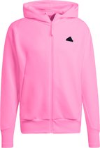 Adidas Sportswear Zne Sweat Premium Full Zip Rose S / Régulier Homme