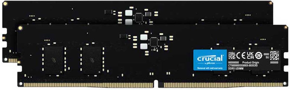 Crucial 2x8GB DDR5 4800MHz (CT2K8G48C40U5)