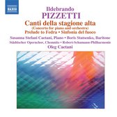 Susanna Stefani Caetani, Boris Statsenko, Oleg Caetani - Pizzetti: Canti Della Stagione Alta (CD)