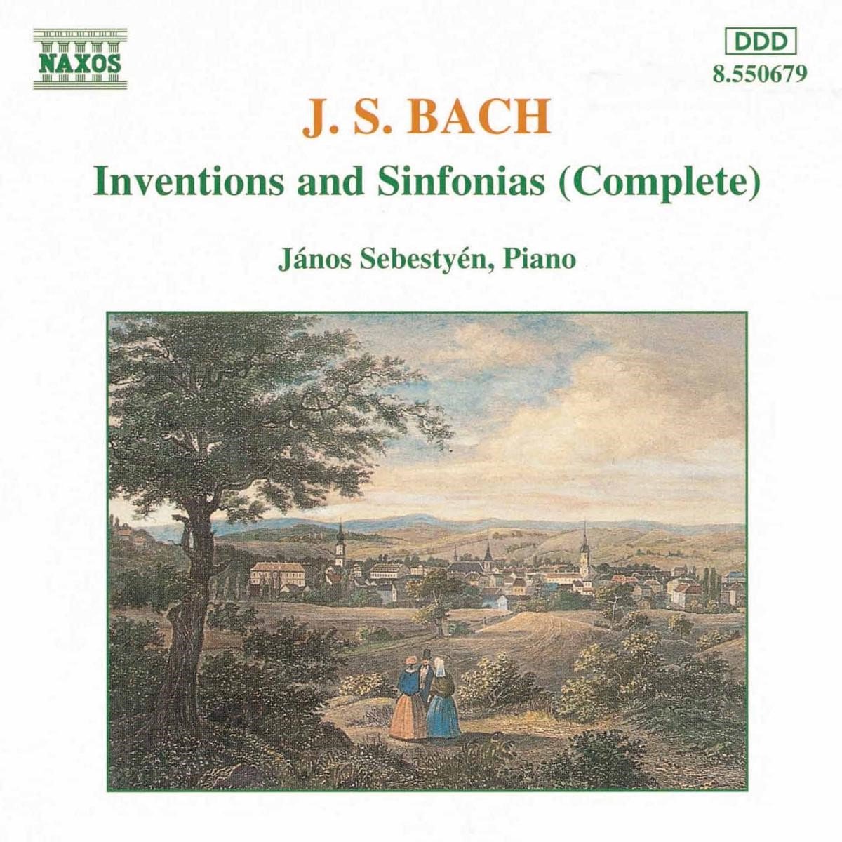 Janos Sebestyen - J.S. Bach: Inventions & Sinfonias (CD)