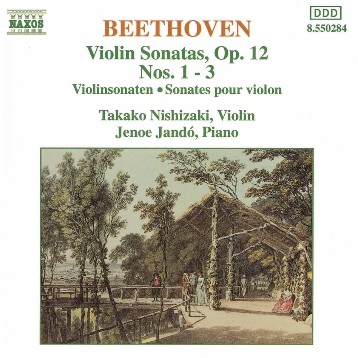 Takako Nishizaki & Jeno Jandó - Beethoven: Violin Sonatas 1-3 (CD)