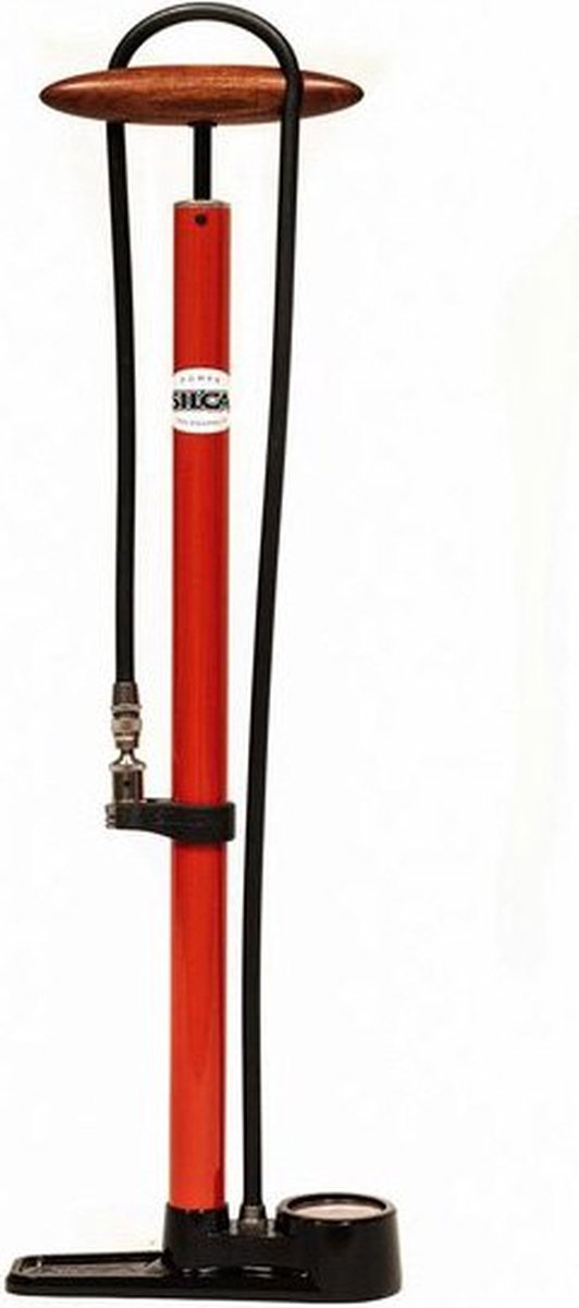 Silca Pista Vloerpompen Rood 220 Psi