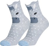 Le Mieux Mini Character Socks 2 Pack Sam - Size : 30-34 (UK13-3)