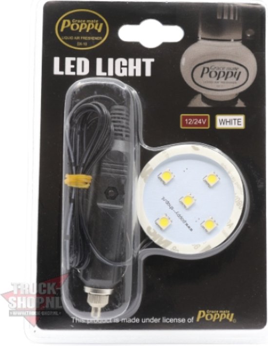 Led Popy's Poppy led verlichting 12/24V met aanstekerplug | bol