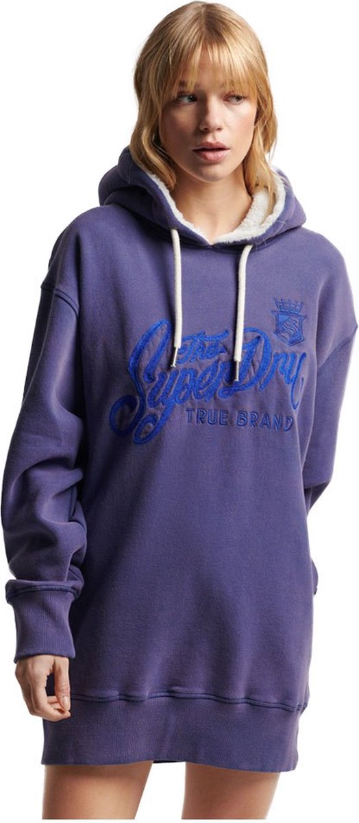 Superdry Vintage Pride In Craft H Jurk 2XS Vrouw Blauw