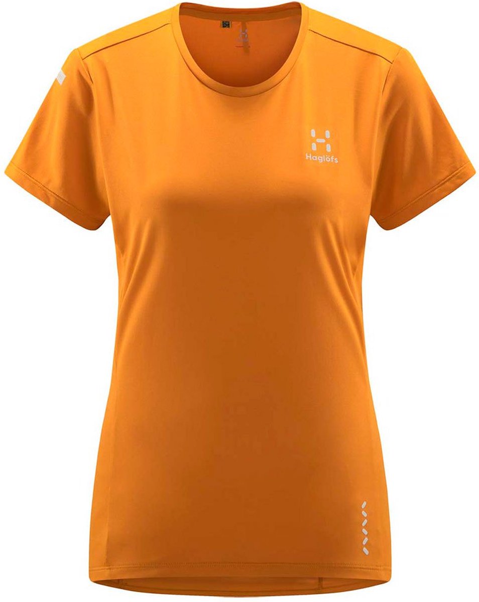 Haglofs L.i.m Tech T-shirt Met Korte Mouwen Oranje XS Vrouw