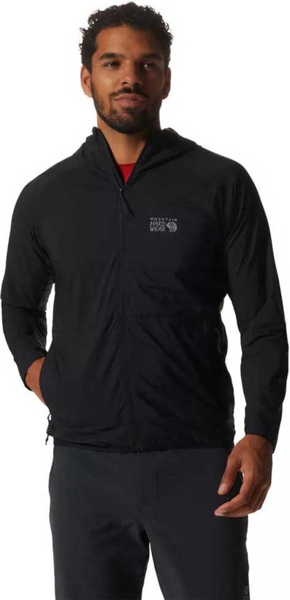 Mountain Hardwear New Kor Airshell Sweatshirt Met Capuchon Zwart XL Man
