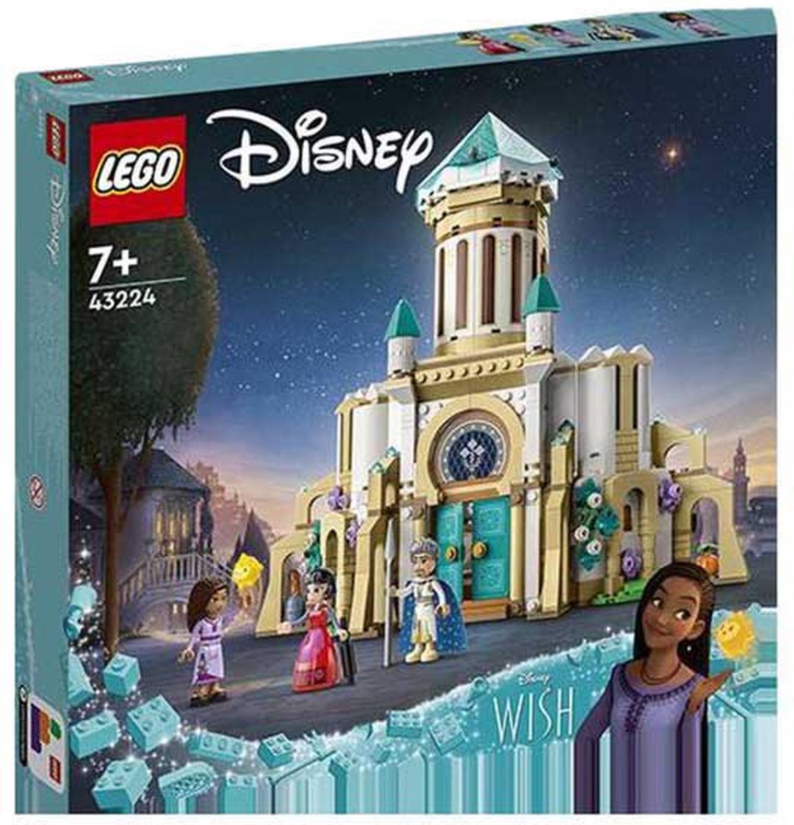 LEGO Disney Wish Kasteel du Roi Magnifico Wish Film Set - 43224