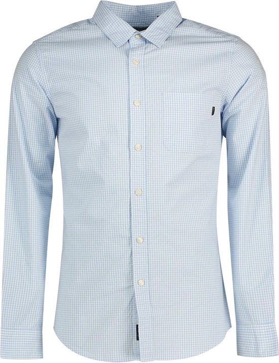 Dockers Slim Orginal Shirt Met Lange Mouwen Blauw XL Man