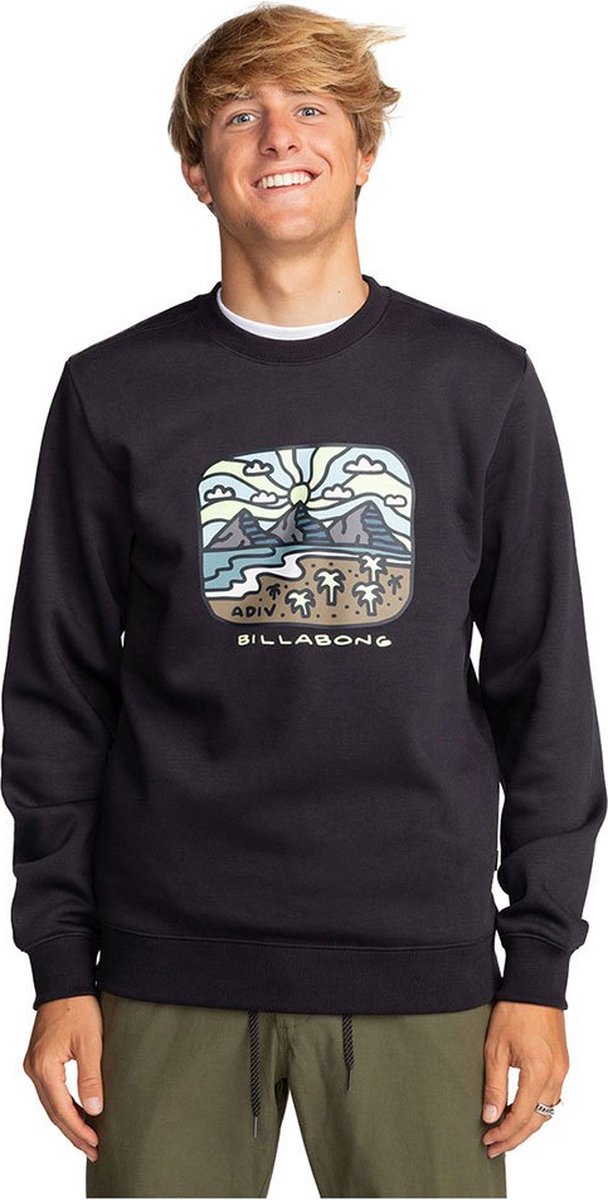 Billabong Shine Lange Mouwenshirt M Man Zwart