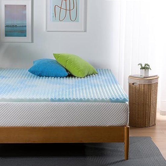 Noppenmatras - Schuimmatras - 180 x 200 cm XL - Hoogte: 3,8 cm
