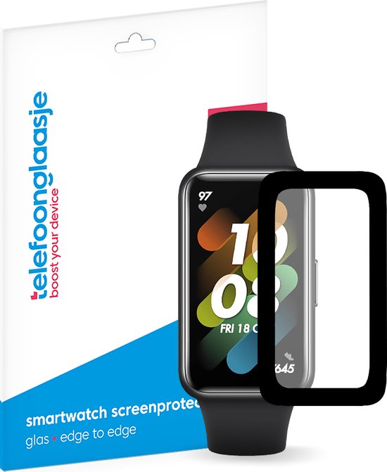 2 Pellicole Protettive Per Schermo HUAWEI Band 7 – PMMA – Trasparente HD – Anti-impronta E Anti-graffio - 3