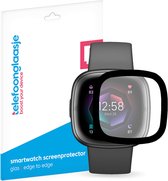 Telefoonglaasje Screenprotectors - Geschikt voor Fitbit Sense 2 - PMMA - (Dun/Flexibel) Plexiglas Screenprotector - Geschikt voor Fitbit Sense 2 - Beschermglas - Smartwatch
