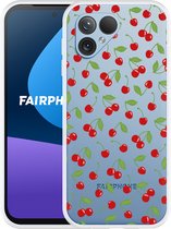 Cazy Hoesje geschikt voor Fairphone 5 Kersen