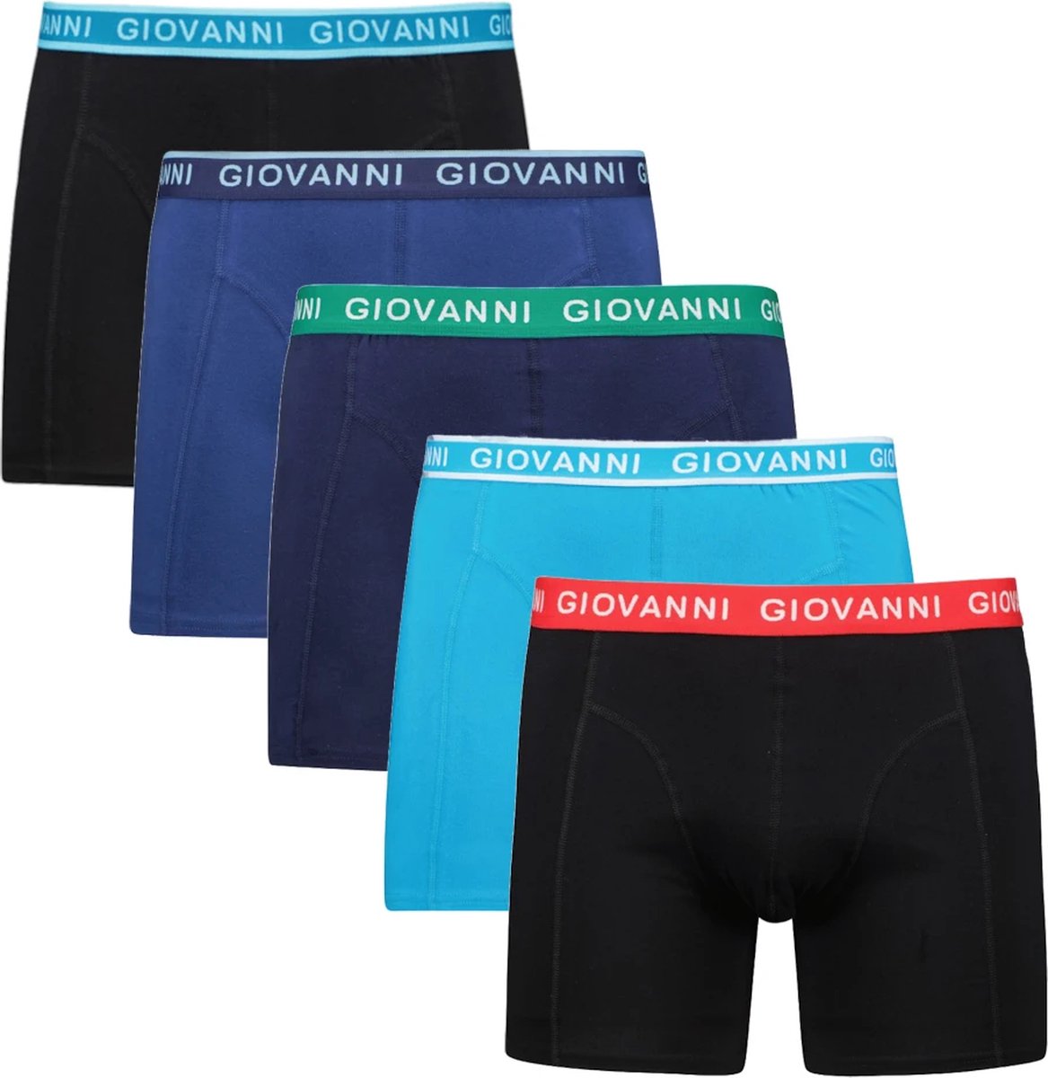 Giovanni heren boxershorts | 5-pack | MAAT XXL | M35 Box A