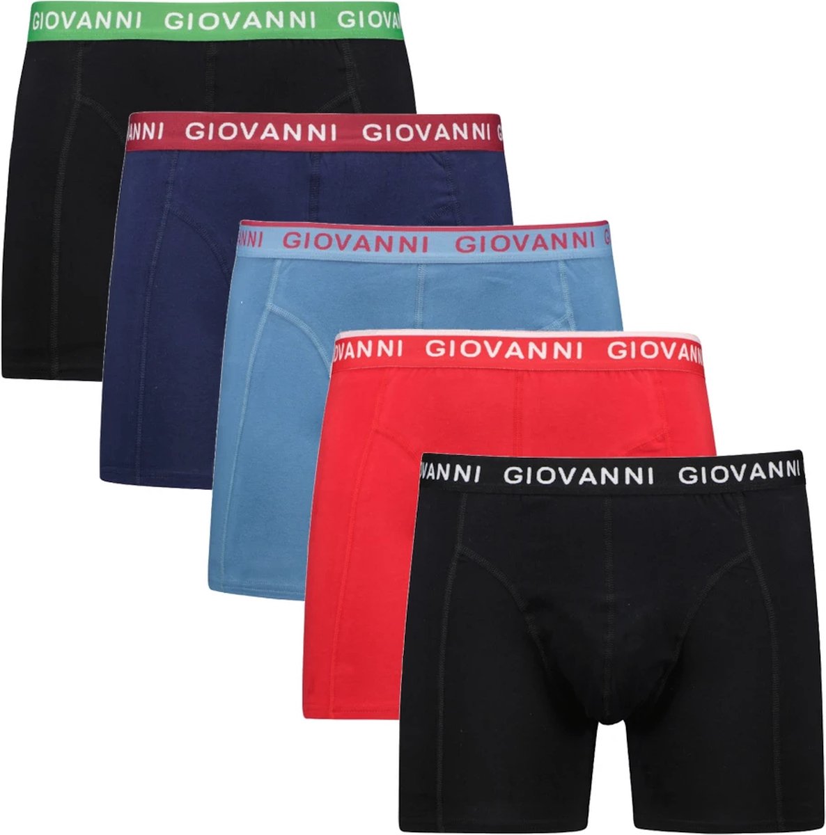 Giovanni heren boxershorts | 5-pack | MAAT M | M35 Box B