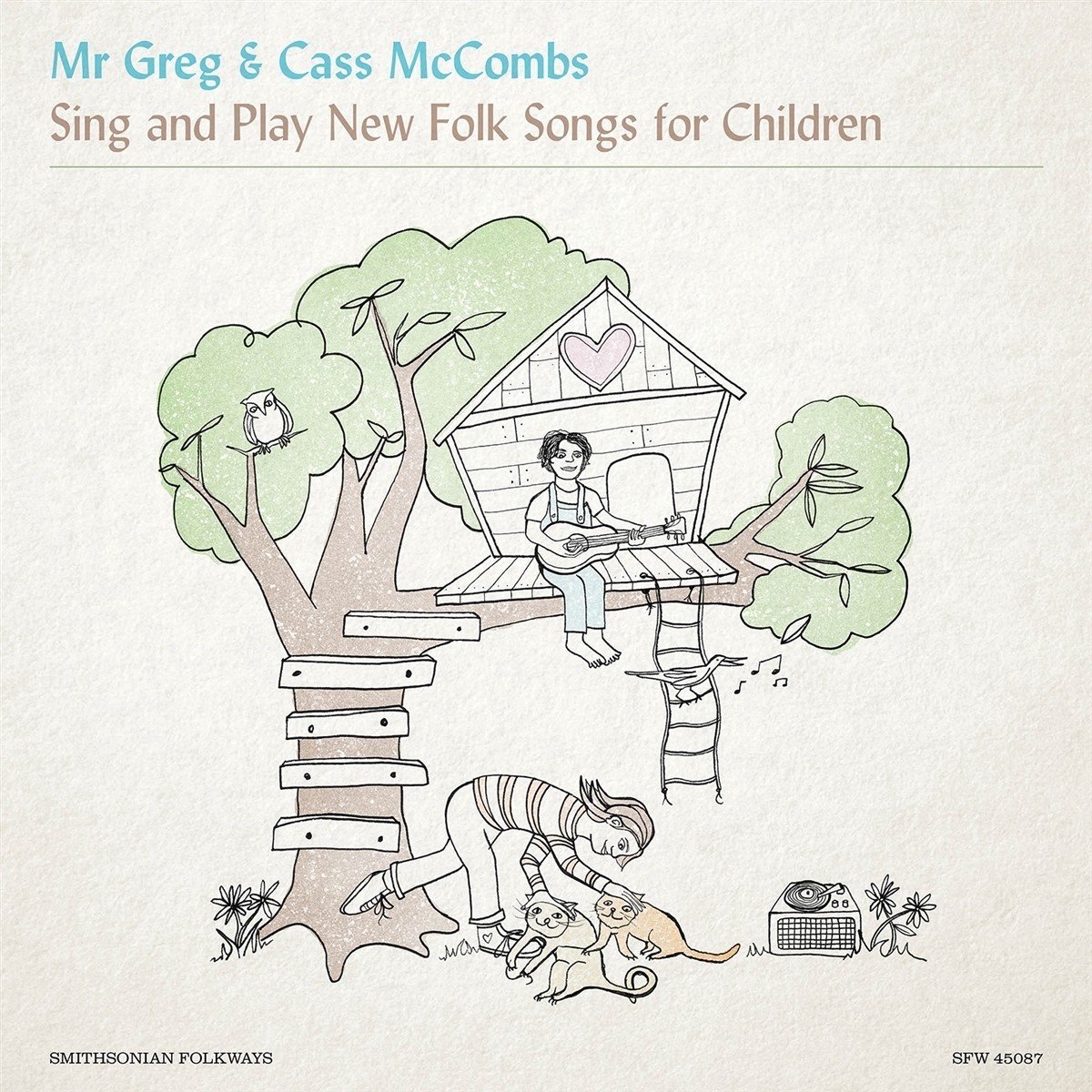 Mr Greg & Cass McCombs - Sing And Play New Folk Songs For Children (CD)