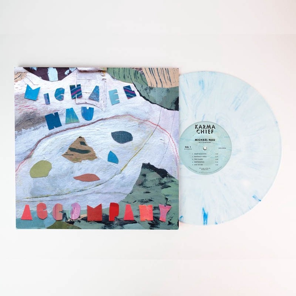 Michael Nau - Accompany (LP) (Coloured Vinyl) (Limited Edition)