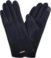 Luxe Dames Handschoenen - Zwart - (HH-43)