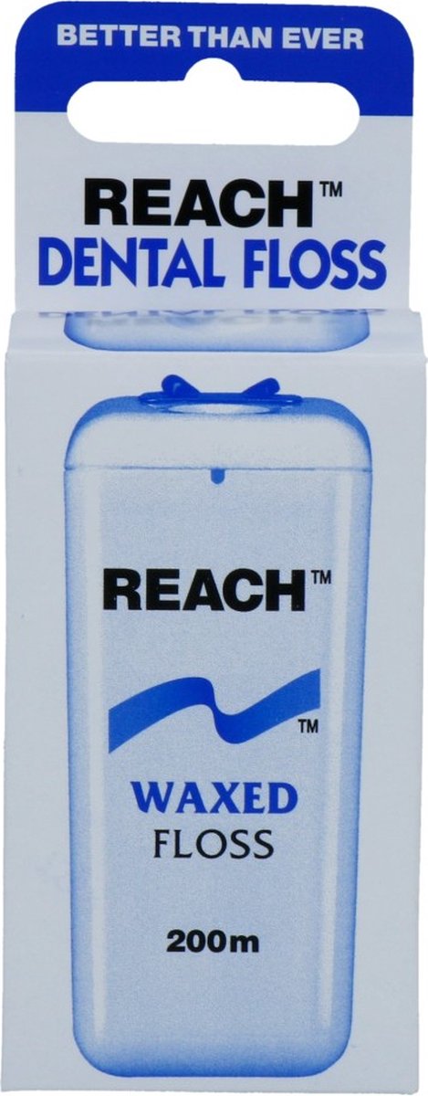 Reach Waxed Floss 200m: Was-coated, gemakkelijk glijdend thumbnail 5