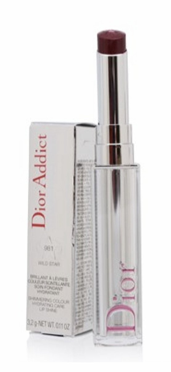 Dior Addict Stellar Halo Shine Lipstick 981 Wild Star 3.2g Lippenstift Bordeaux - Dior