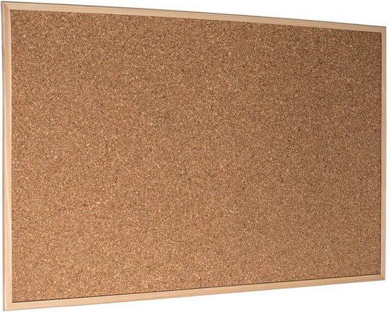 Esselte Kurken Prikbord - 59x39,5 Cm - Natuurbruin - Esselte