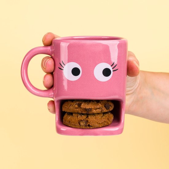 Koekjesmok Met Ogen – Roze