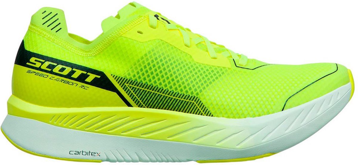 Scott Speed Carbon Rc Hardloopschoenen Geel EU 44 Man