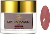 AT-Shop - Dipping Powder - 289 Meat Pink - Te Gebruiken met elk merk Dip Powder - Dip poeder - Dip nagel - Nailart - Nail- Pink Gellac starter set