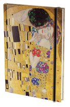 Carnet A5, couverture rigide : Le Kiss, Gustav Klimt