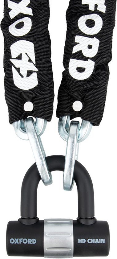 VINZ Locks Tibba Fietsslot ART 2 - 120 cm Kettingslot - Zwart