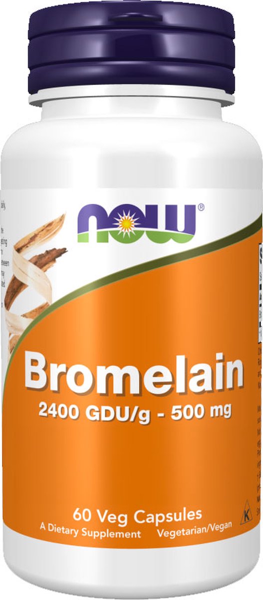 Goedkoopste Bromelain 2400 GDU/g - 500mg-60 veggie caps