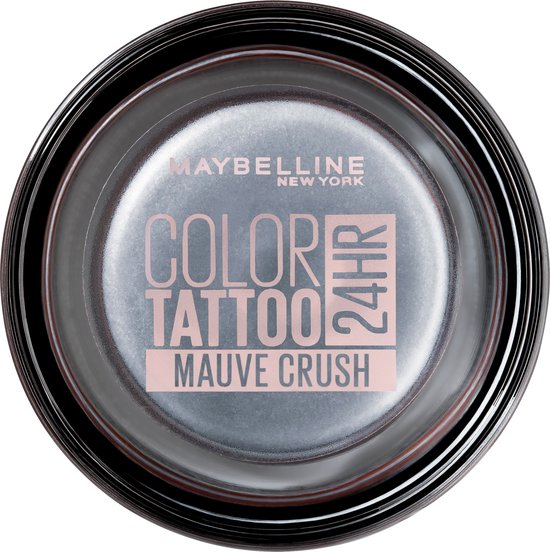 Maybelline New York - Color Tattoo 24H - 87 Mauve Crush - Lichtblauwe - Langhoudende Crème Oogschaduw - 53 gr.