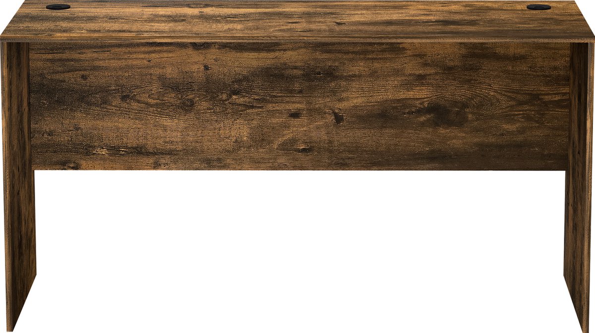Bureau - laptoptafel - 140 cm breed en 50 cm diep - walnoot