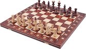 Consul Luxe Houten Schaakset 48 x 48 cm - Inklapbaar Schaakspel/schaakbord met Schaakstukken - Handgemaakt in Polen - Chess Board/Set