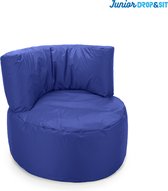 Bol.com Drop & Sit Zitzak Stoel Junior - Zitzak Kind Blauw - 70 x 50 cm - Nylon - Kinderstoel met Vulling voor Binnen aanbieding