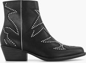 oxmox Bottines noires à clous - Taille 37