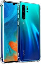 Huawei P30 Pro anti shock transparant TPU hoesje - Bescherming - Hoesje - TPU - Doorzichtig - Bumpers - Telehoesje - Goedkoop - Kwaliteit - Stevig - Goed - Backcover - Achterkant - Goede bescherming