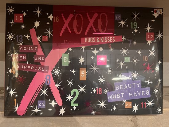 Calendrier de l'avent beauté XoXo câlins&bisous