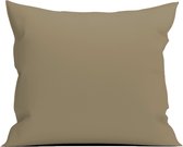 Yellow Percale Kussensloop - Percale - 80x80cm - Natural