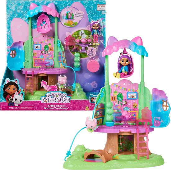 Gabby et la Maison Magique - Gabby's Dollhouse - Vehicule Chabriolette -  Véhicule Avec 1 Figurine Et 2 Accessoires 