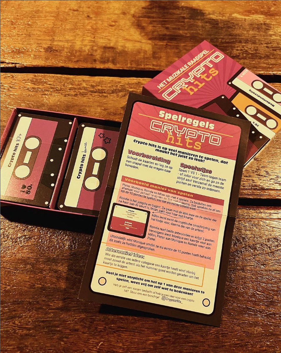 Crypto Hits - Het muzikale raadspel - Cryptisch muziekspel voor volwassenen  | Games | bol