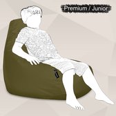 Casacomfy Zitzak Kind - Premium Junior - Olijf Groen