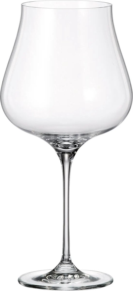 Crystalite Bohemia limosa bourgogne wijn glas 740 LAATSTE 2 DOZEN !!